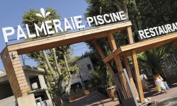 Entrée de la piscine